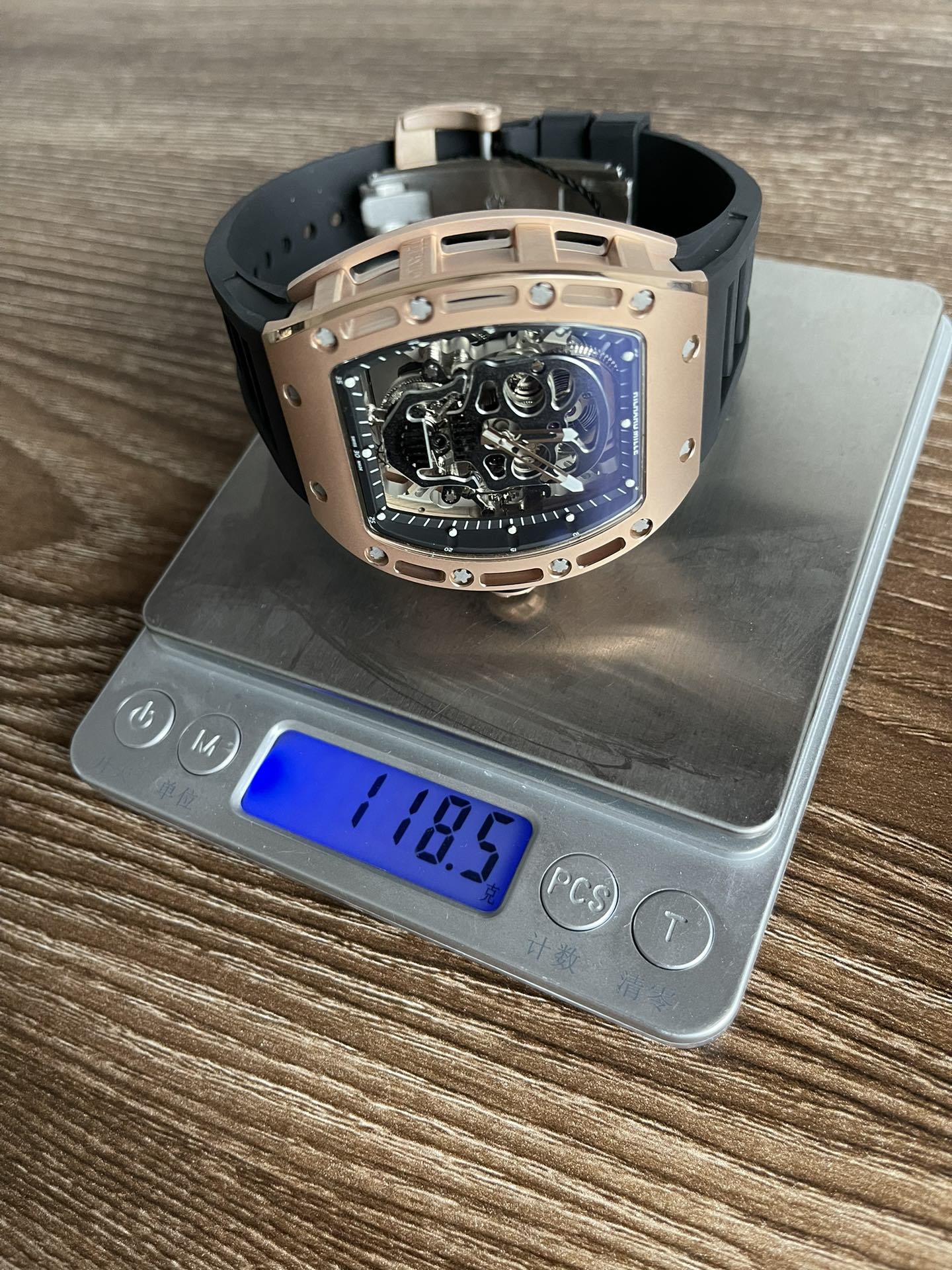 5 Colors Richard Mille Limited Edition RM52 Skull Titanium Tourbillon Openworked Dial - Image 21