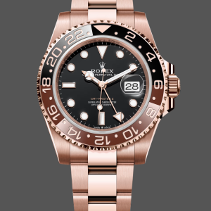 Rolex GMT-Master II 126715CHNR Black Dial Everose case 40MM Mens Replica Watch