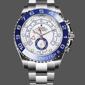 Rolex Yacht-Master II 116680 White Square Dial 44mm Mens Replica Watch