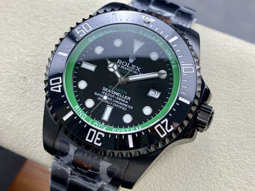 Rolex Sea Dweller Deepsea Mens Blaken Custom Edition 44mm - Image 5