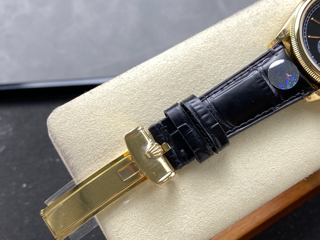 Rolex 1908 Yellow Gold 52508 0002 39 mm Replica Watch - Image 10