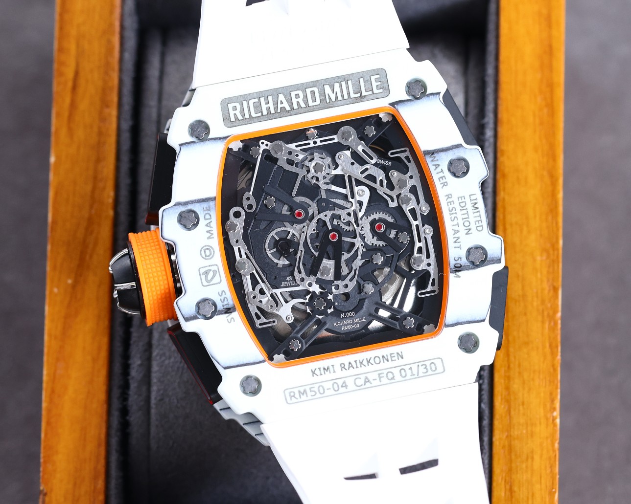 Richard Mille RM 50-04 Tourbillon Split-Seconds Chronograph Kimi Raikkonen - Image 8