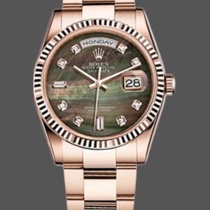 Rolex Day-Date 118235 Mother of pearl diamond dial 36mm Unisex Replica Watch