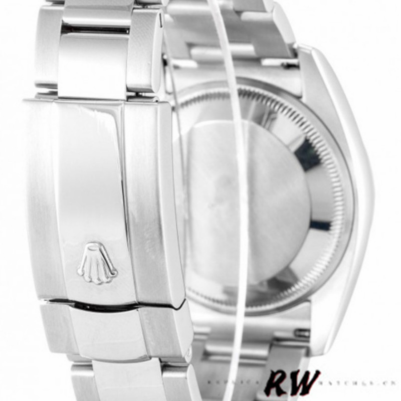 Rolex Oyster Perpetual Date 115210 White Roman Numeral Dial Unisex Replica Watch - Image 5