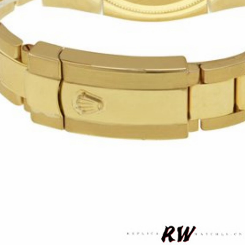 Rolex Day-Date 118208 Yellow Gold Domed 36mm Unisex Replica Watch - Image 5