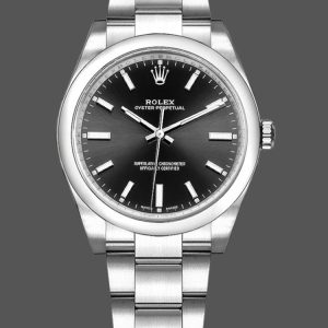 Rolex Oyster Perpetual Air-King 114200 Black Index Dial 34mm Unisex Replica watch