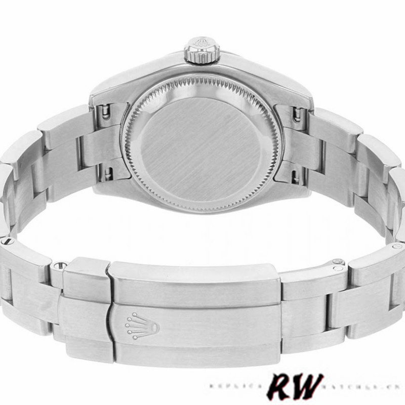 Rolex Oyster Perpetual 176234 Fluted Bezel Blue Dial 26MM Lady Replica Watch - Image 5