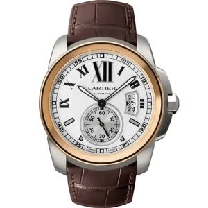 CARTIER CALIBRE ROSE GOLD MIX 42mm