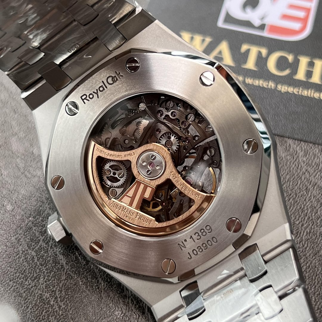 Audemars Piguet Royal Oak 15407ST.OO.1220ST.01 Grey Openworked Dial 41Mm Stainless Steel Super Clone - Image 8