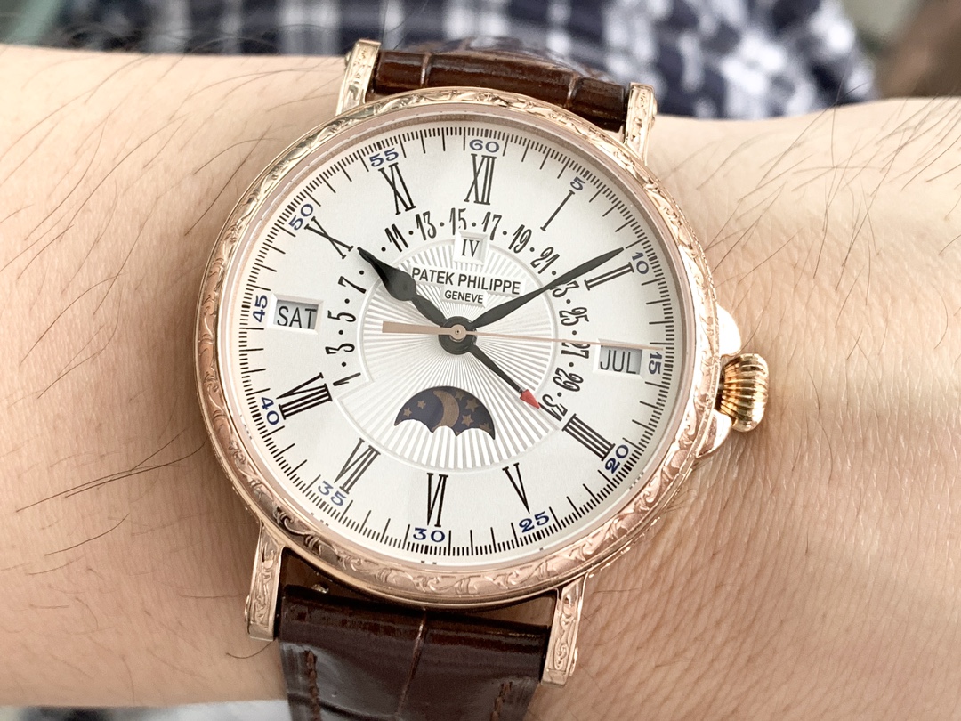 Patek Philippe Grand Complications 5160 500R 001 38mm Unisex Replica Watch - Image 6