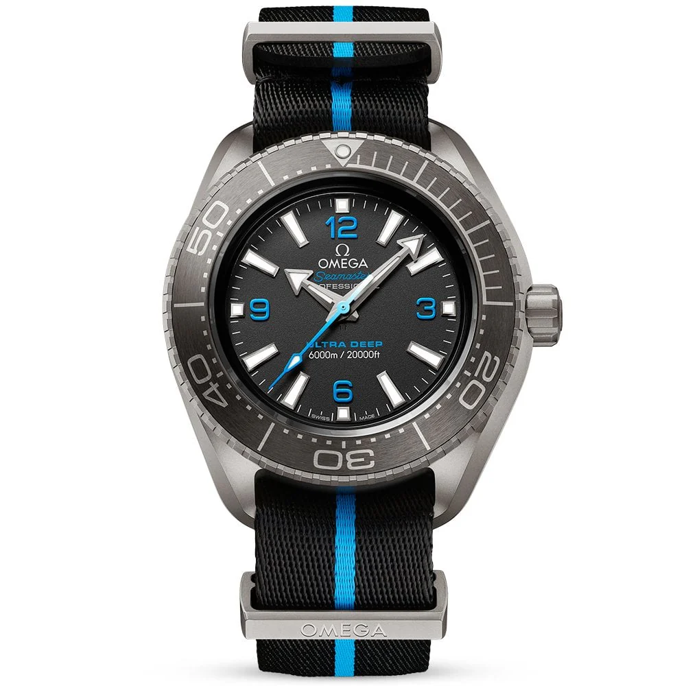 OMEGA Seamaster Planet Ocean Ultra Deep 6000m Titanium Strap Watch