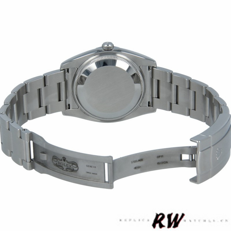 Rolex Oyster Perpetual Air King 114210 Blue Dial 34mm Unisex replica watch - Image 5