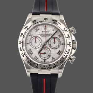 Rolex Daytona 116519MT Meteorite Dial RubberB Strap 40mm Mens Replica Watch