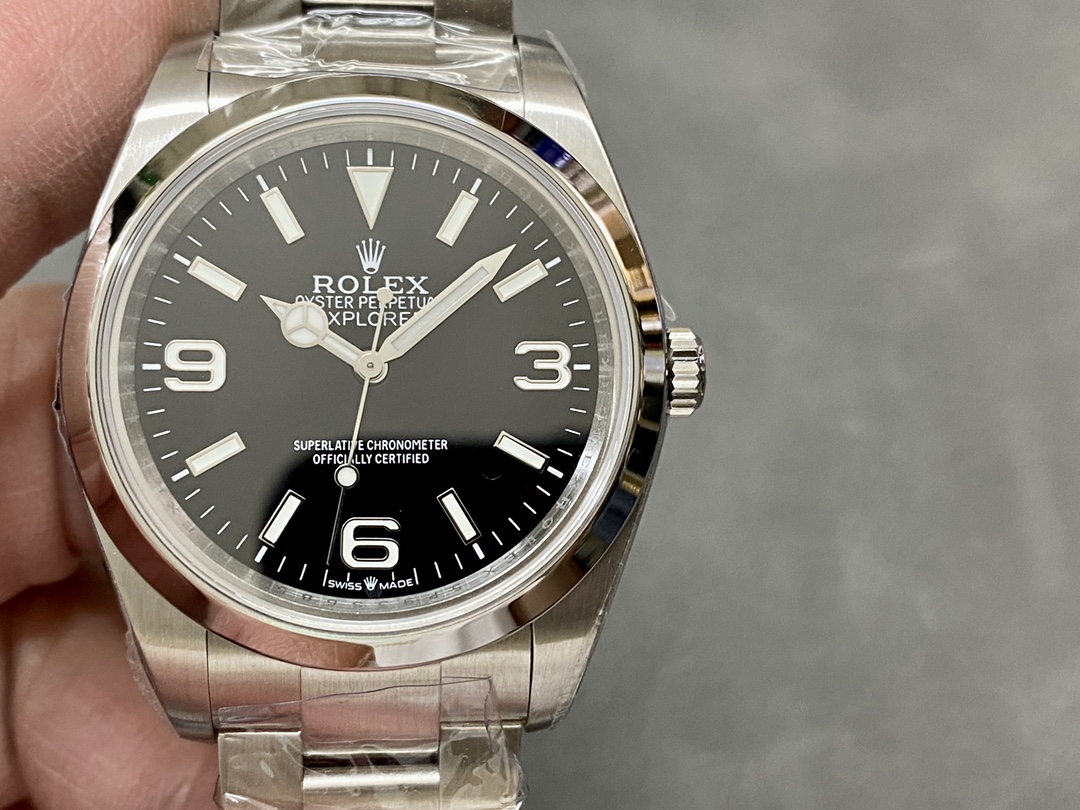 Rolex Oyster Perpetual 177200 Black Arabic Dial Domed Bezel 31mm Lady Replica Watch - Image 3