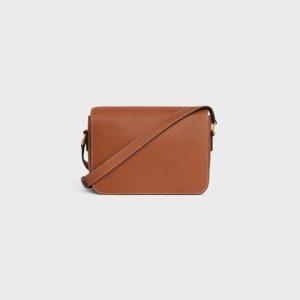 TEEN TRIOMPHE BAG IN NATURAL CALFSKIN TAN