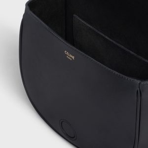 FOLCO CUIR TRIOMPHE IN SMOOTH CALFSKIN BLACK