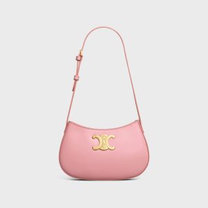 MEDIUM TILLY BAG IN SHINY CALFSKIN ROSE