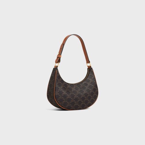 AVA BAG IN TRIOMPHE CANVAS AND CALFSKIN TAN - Image 3