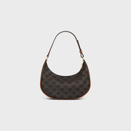 AVA BAG IN TRIOMPHE CANVAS AND CALFSKIN TAN - Image 2