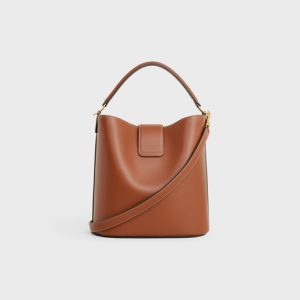 MEDIUM LOUISE BAG IN SMOOTH CALFSKIN TAN