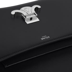 MEDIUM CELINE LOLA BAG IN SHINY CALFSKIN BLACK