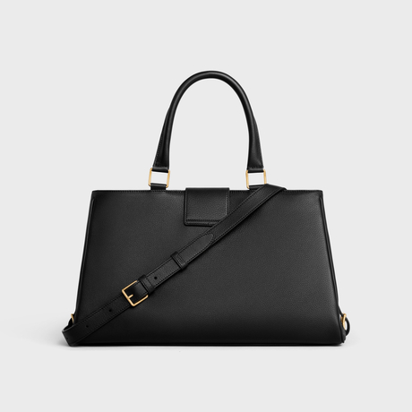 MEDIUM APPOLINE BAG IN SUPPLE CALFSKIN BLACK