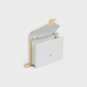 WALLET ON CHAIN MARGO IN SHINY CALFSKIN MOON