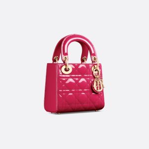 Dior Mini Dioriviera Lady Dior Bag – Patent Leather