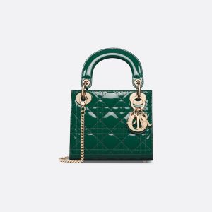 Dior Mini Dioriviera Lady Dior Bag – Patent Leather