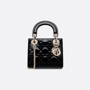 Dior Mini Dioriviera Lady Dior Bag – Patent Leather