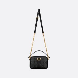 Dior Small Dior Caro Top Handle Camera Bag HandBags-2024 New