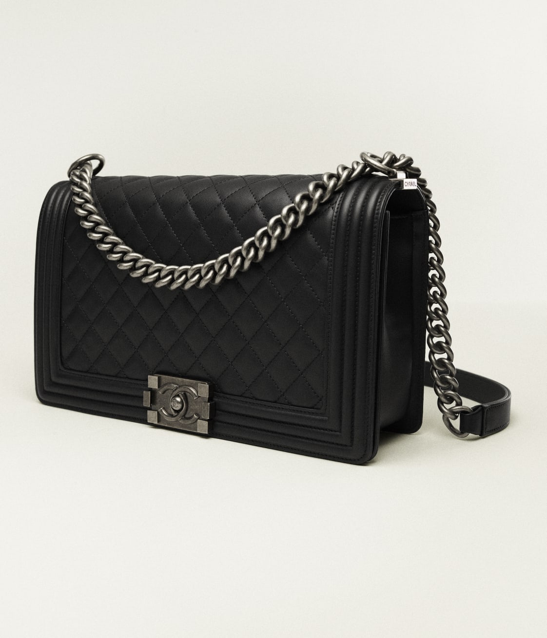 CHANEL LARGE BOY CHANEL HANDBAG - Image 2