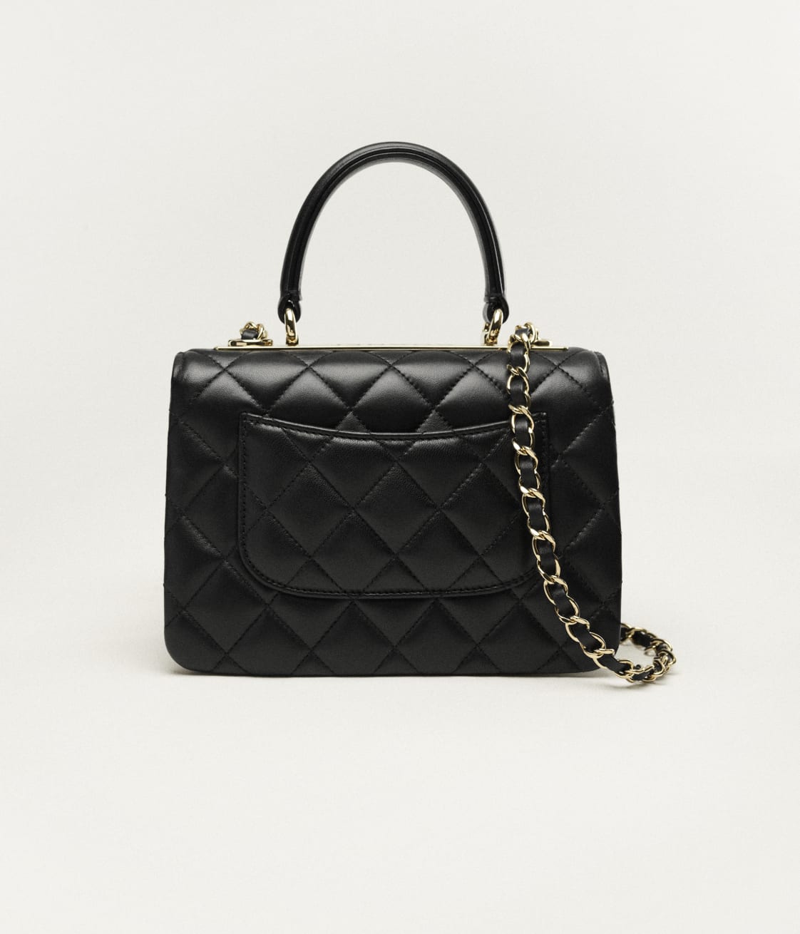 CHANEL MINI FLAP BAG WITH TOP HANDLE - Image 2