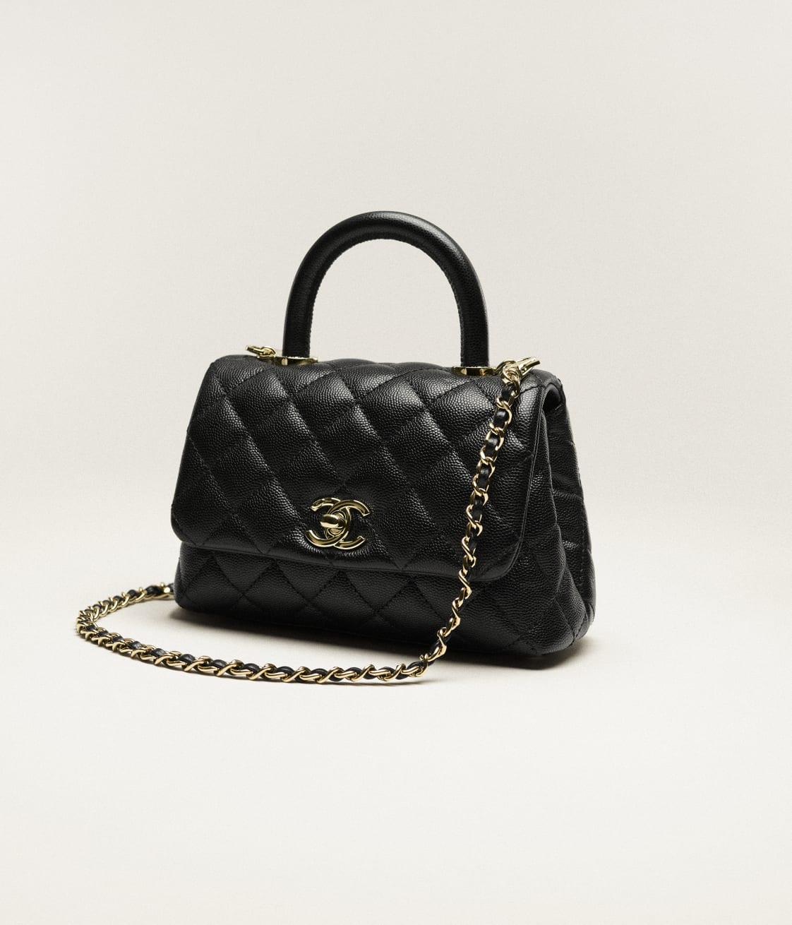 CHANEL MINI FLAP BAG WITH TOP HANDLE - Image 2
