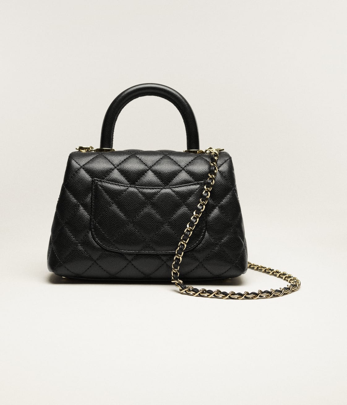CHANEL MINI FLAP BAG WITH TOP HANDLE - Image 4
