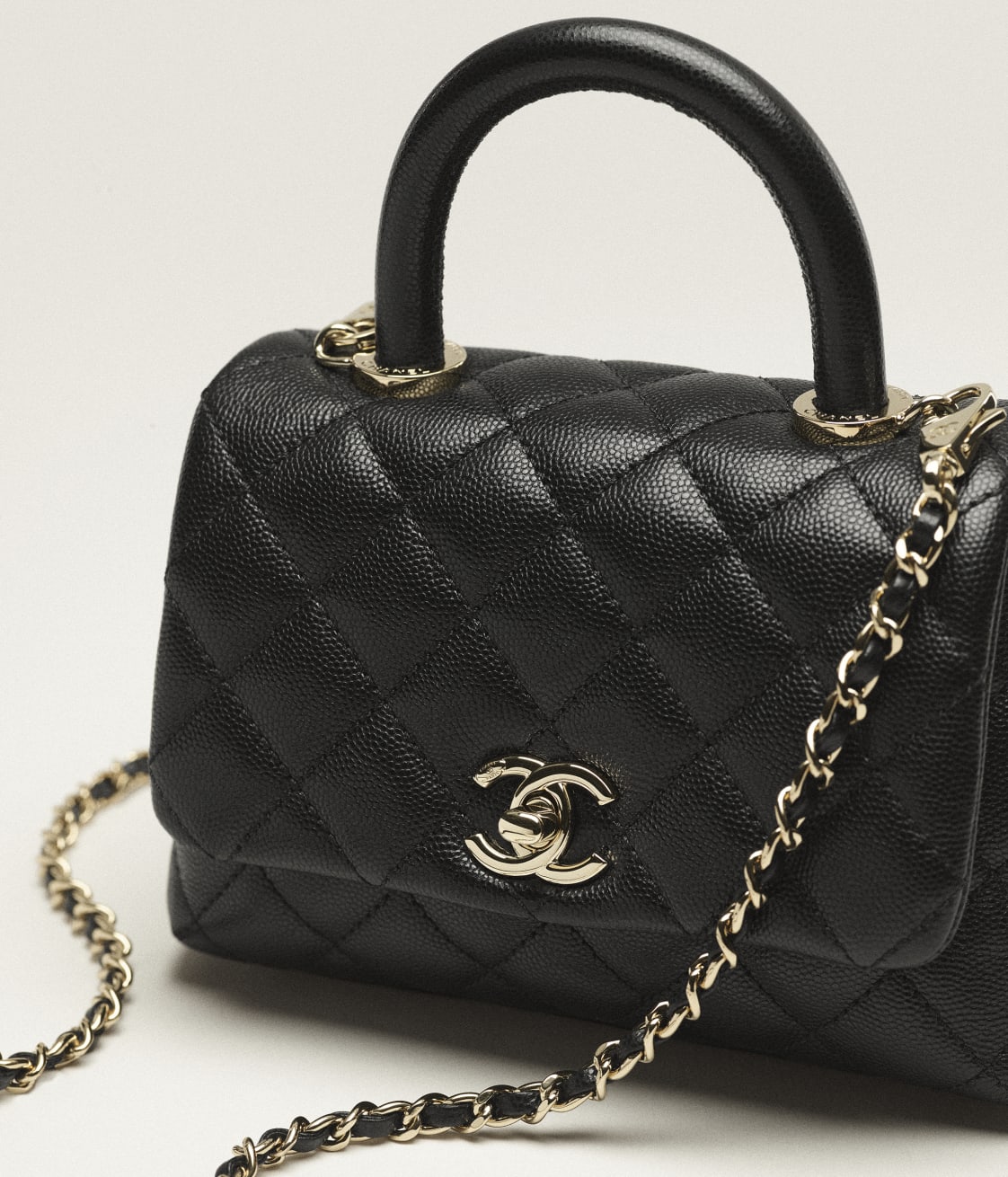 CHANEL MINI FLAP BAG WITH TOP HANDLE - Image 5