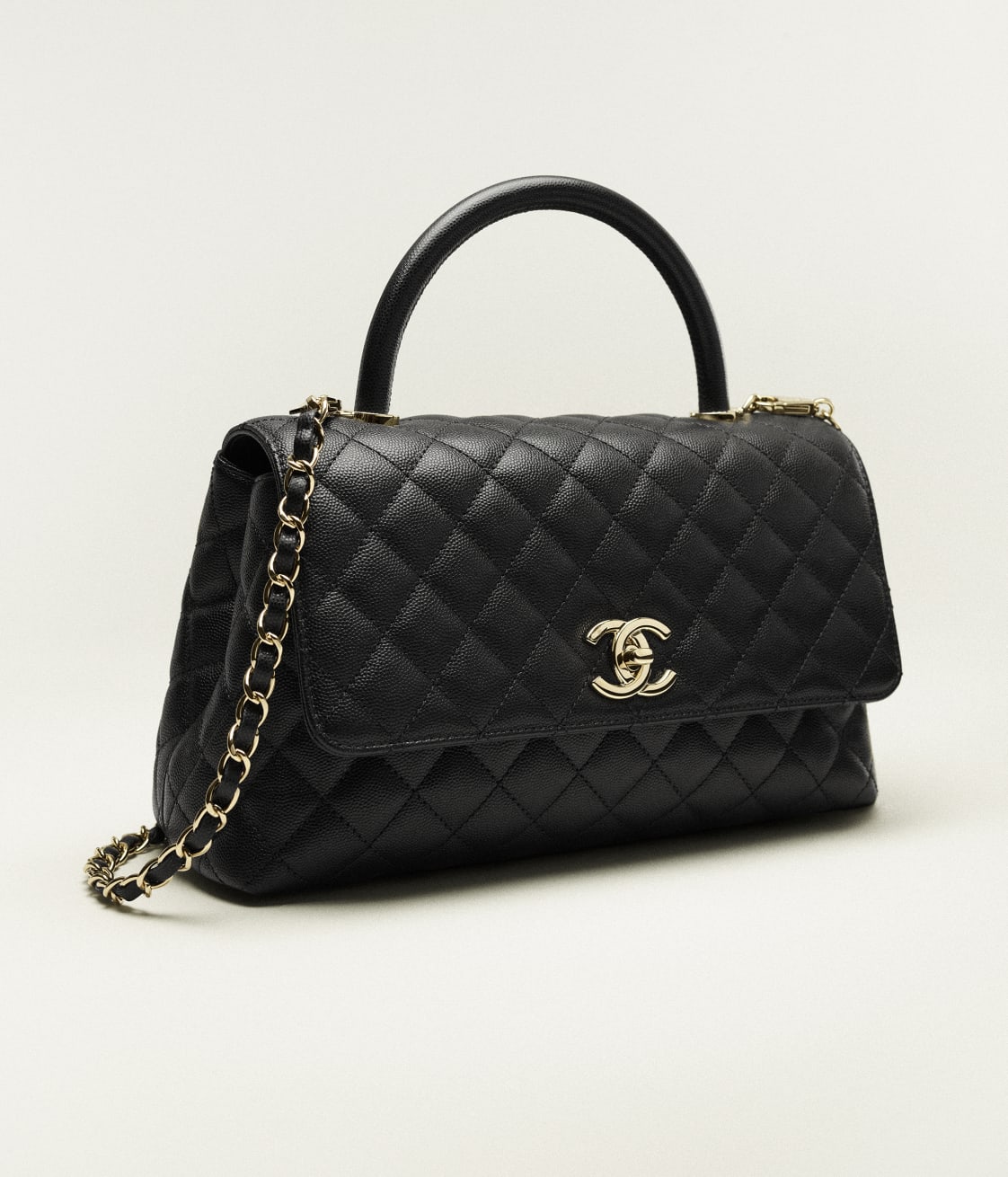 CHANEL LARGE FLAP BAG WITH TOP HANDLE - Image 3