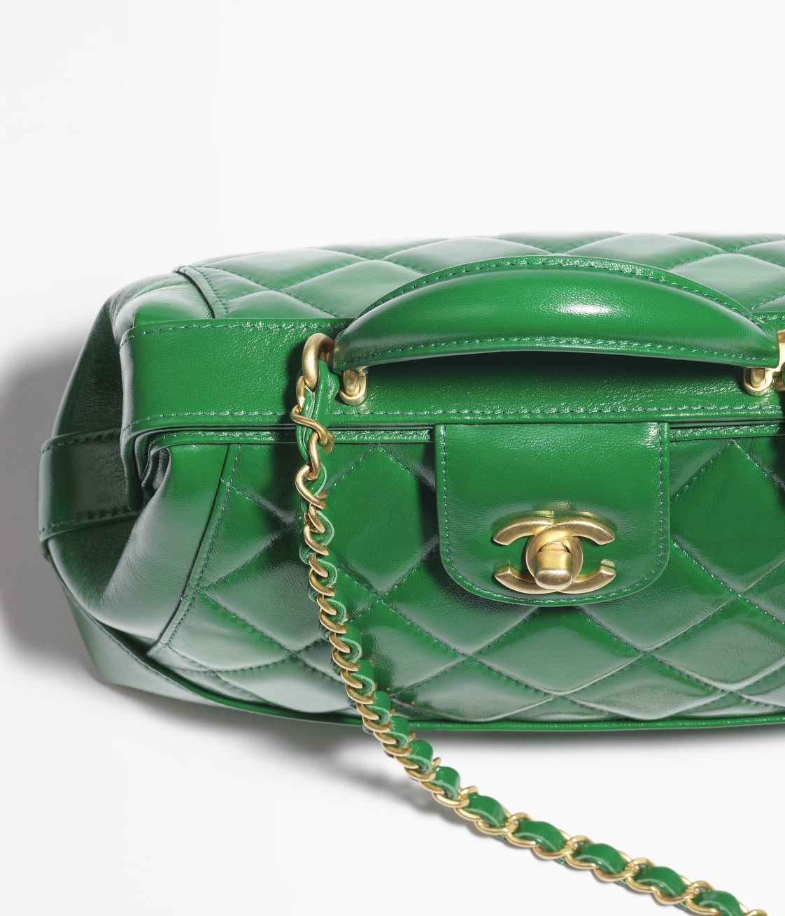 CHANEL SMALL BAG WITH TOP HANDLE - Image 2