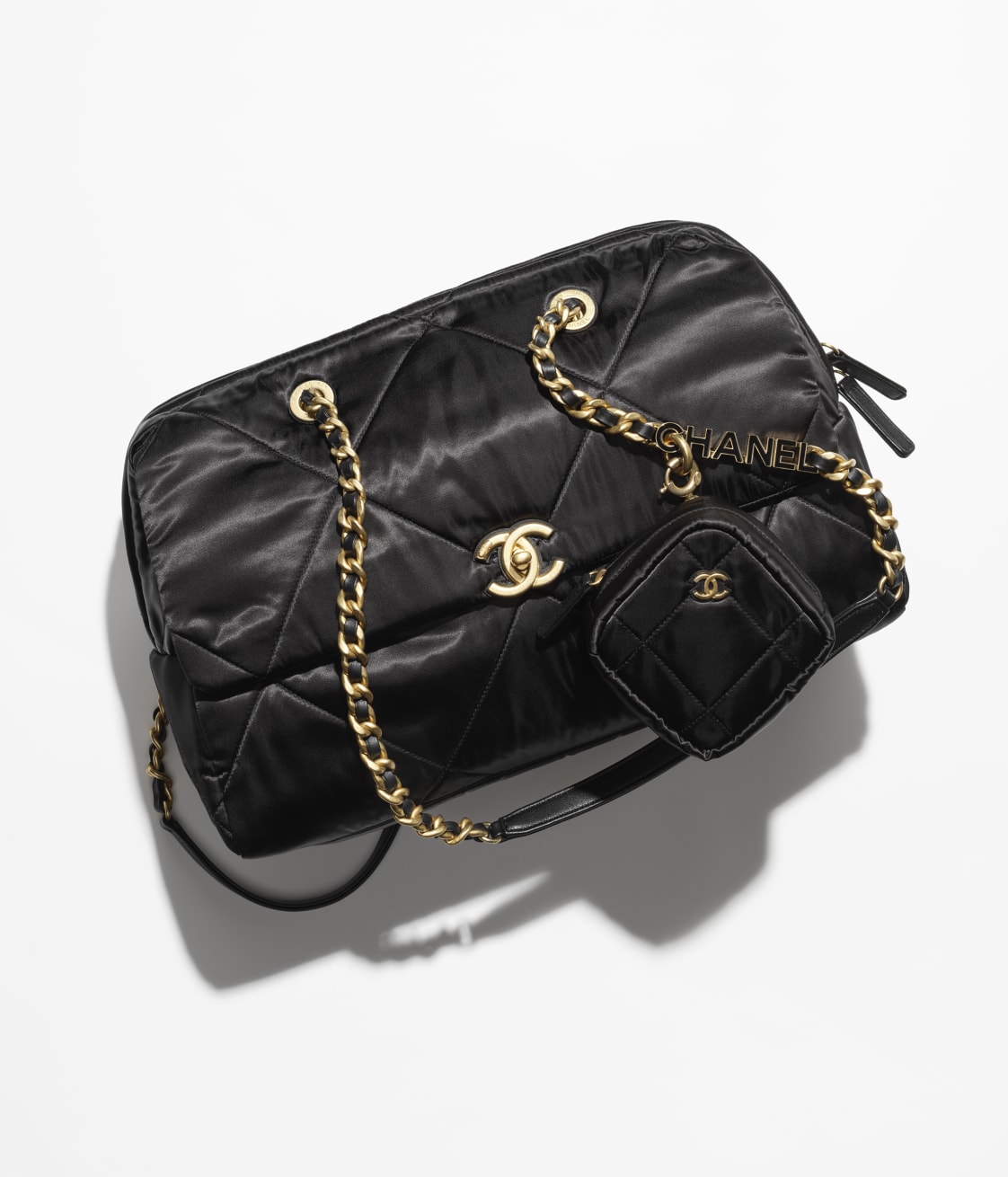 CHANEL LARGE BOWLING BAG - Image 3
