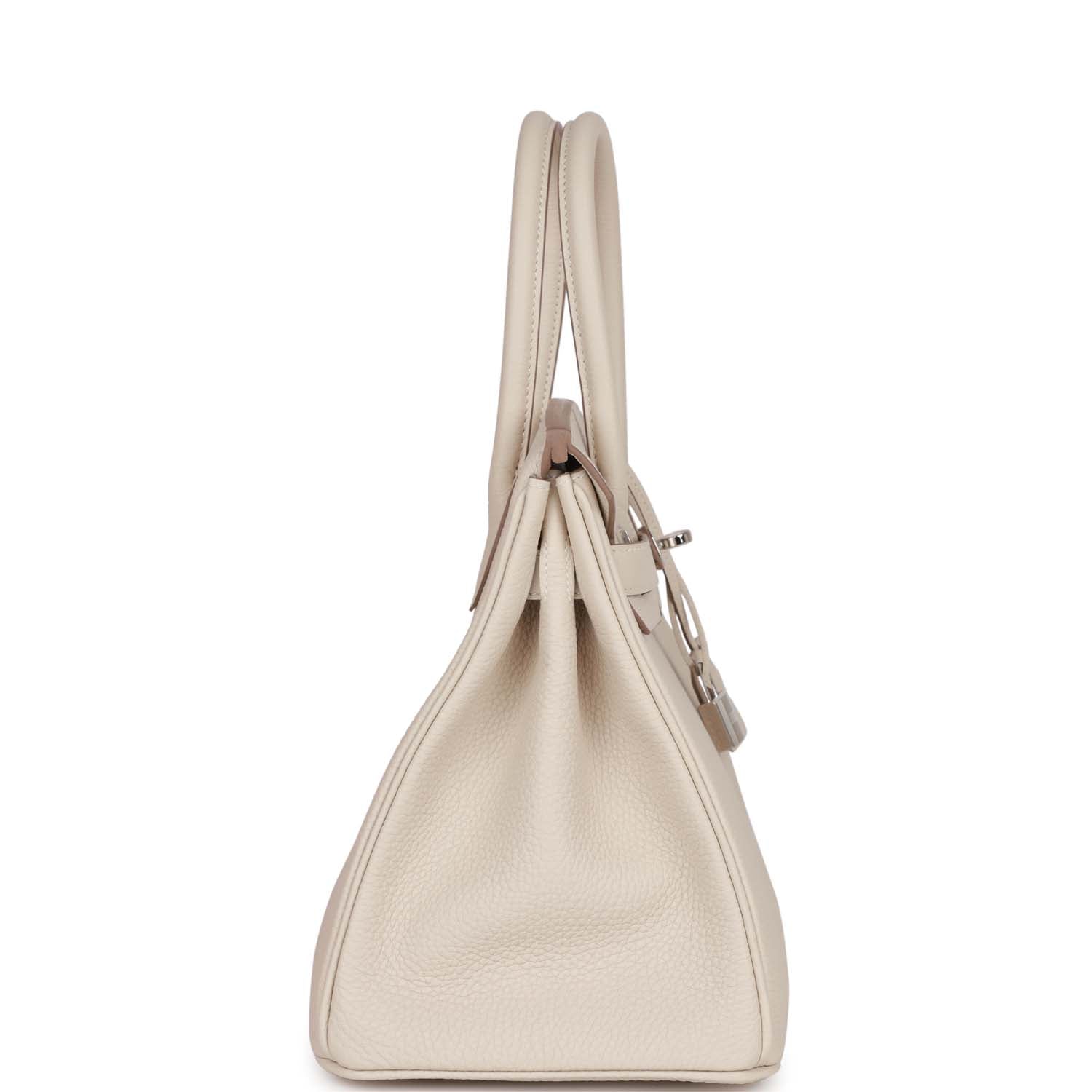 Hermes Birkin 30 Craie Togo Palladium Hardware - Image 2