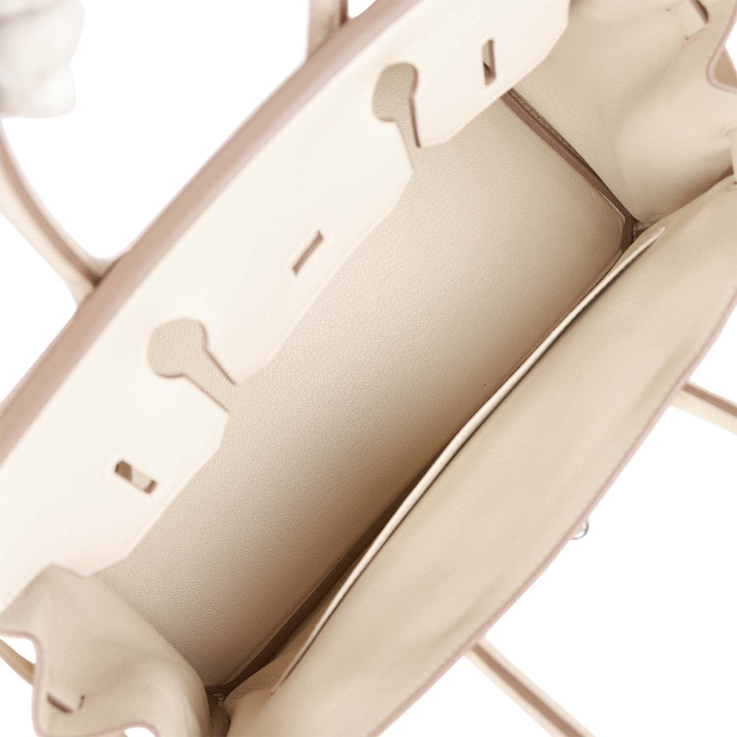 Hermes Birkin 30 Craie Togo Palladium Hardware - Image 5