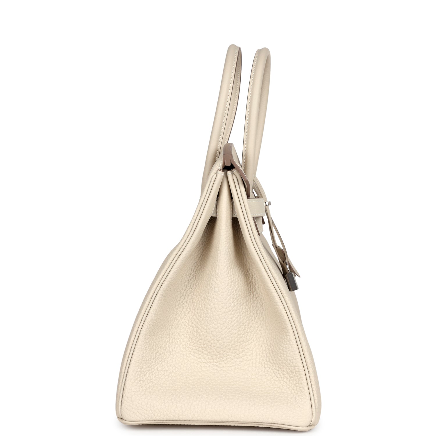Hermes Birkin 35 Craie Togo Palladium Hardware - Image 9