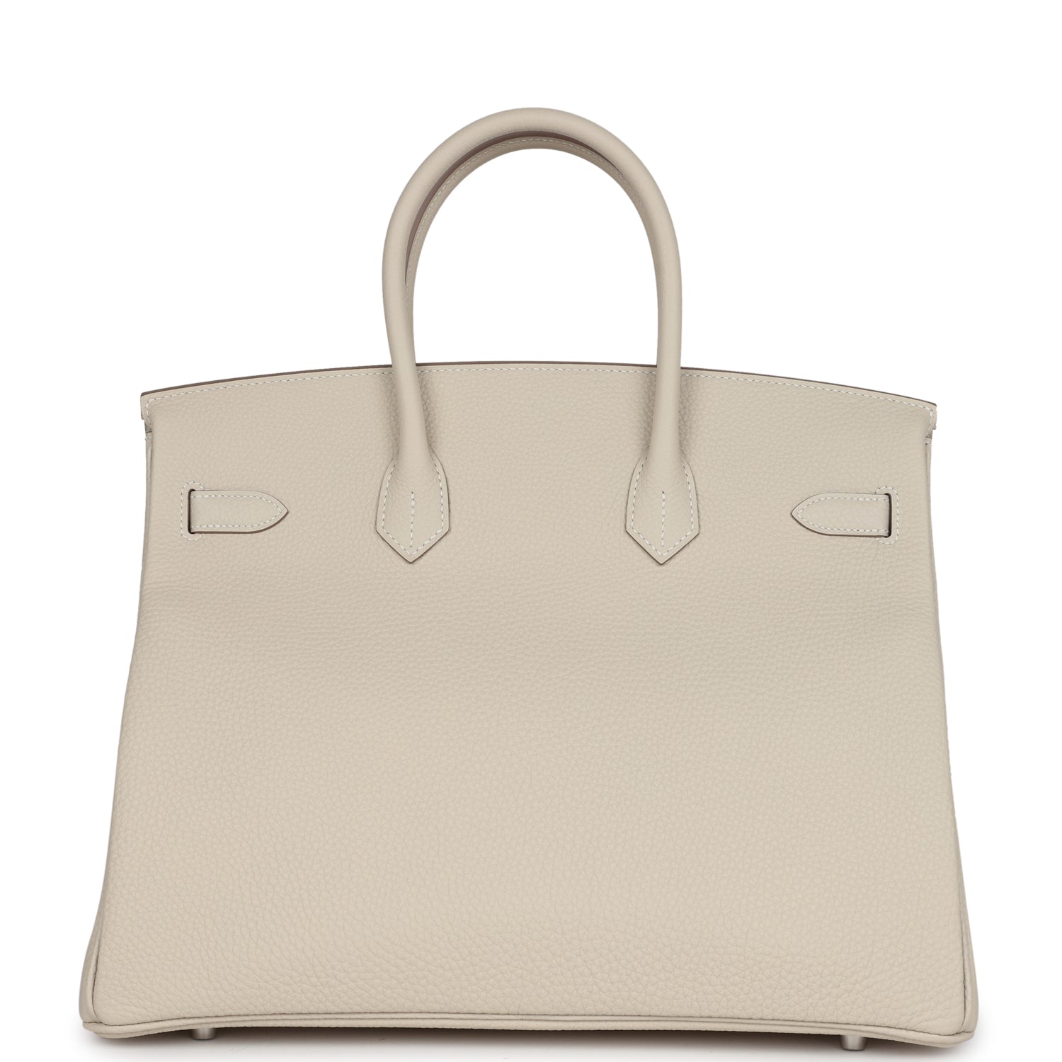 Hermes Birkin 35 Craie Togo Palladium Hardware - Image 4