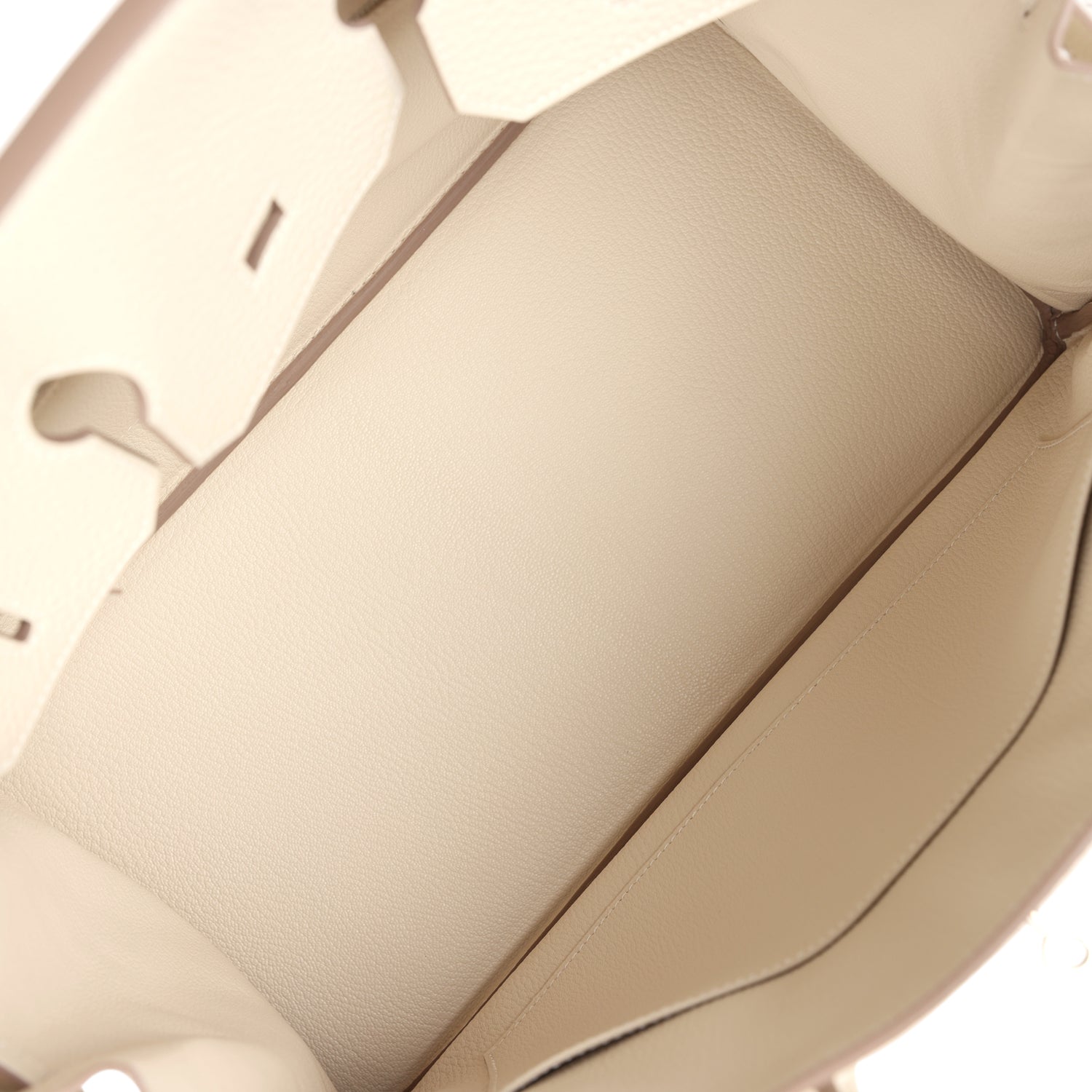 Hermes Birkin 35 Craie Togo Palladium Hardware - Image 2