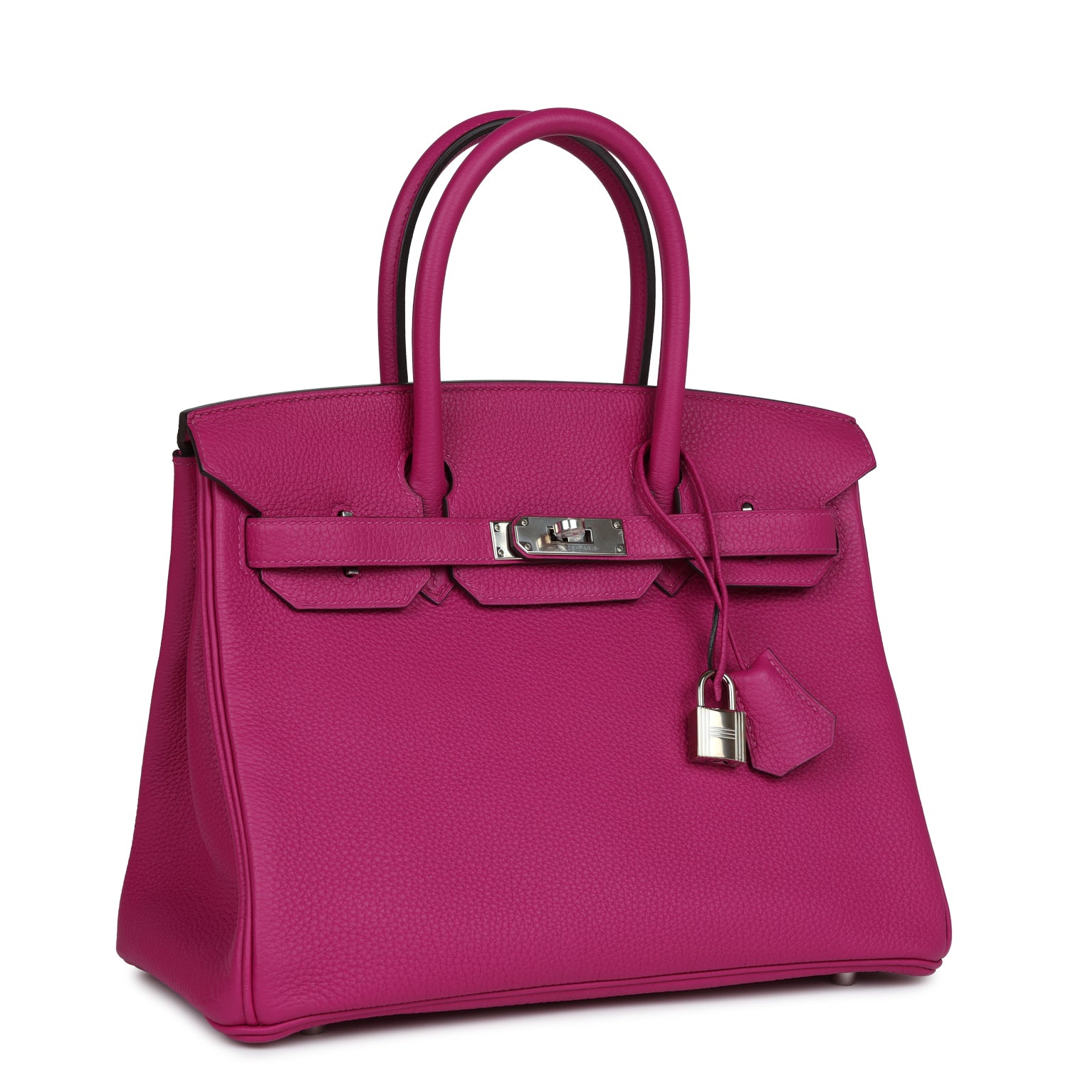 Hermes Birkin 30 Rose Pourpre Togo Palladium Hardware - Image 2