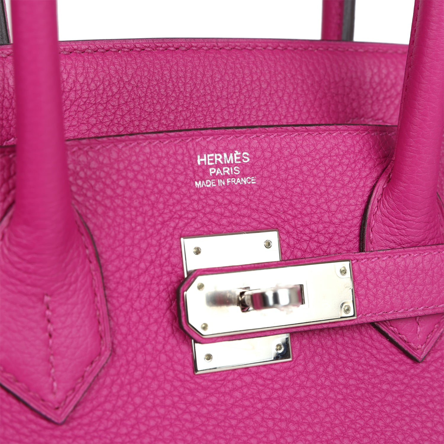 Hermes Birkin 30 Rose Pourpre Togo Palladium Hardware - Image 6