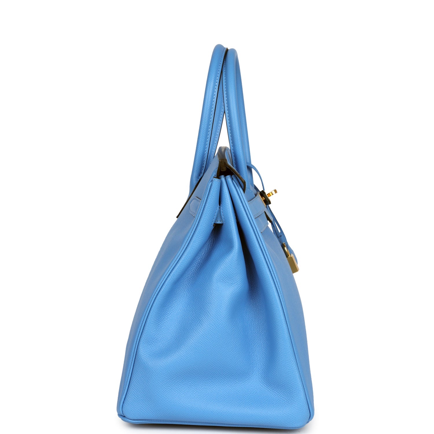 Hermes Birkin 35 Bleu Paradise Epsom Gold Hardware - Image 6