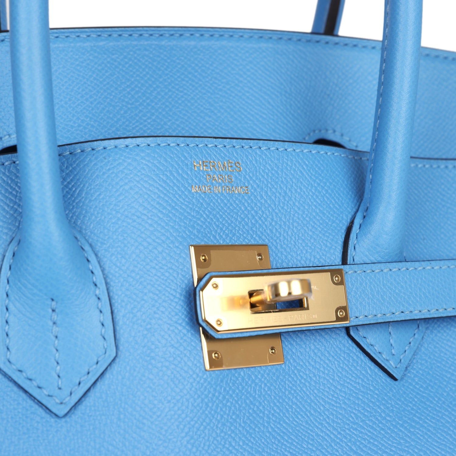 Hermes Birkin 35 Bleu Paradise Epsom Gold Hardware - Image 5