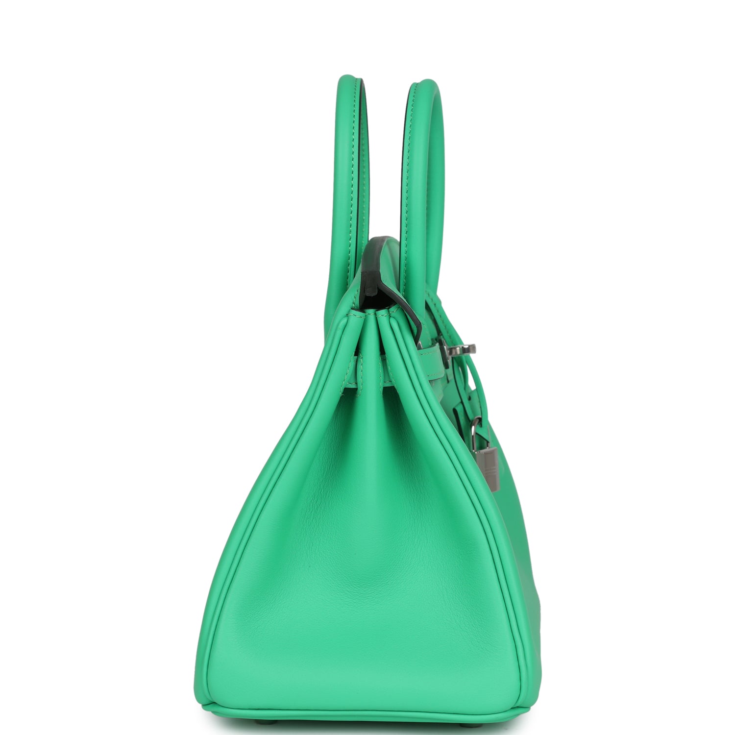 Hermes Birkin 25 Vert Comics Swift Palladium Hardware - Image 8