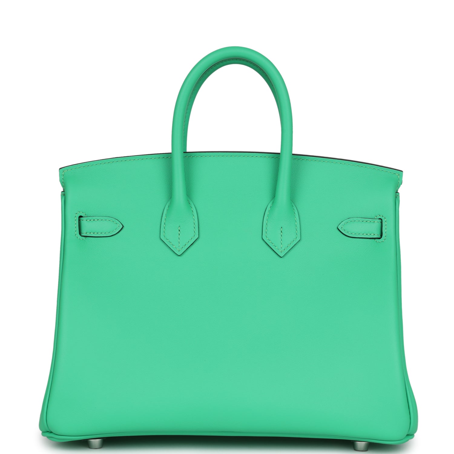 Hermes Birkin 25 Vert Comics Swift Palladium Hardware - Image 4